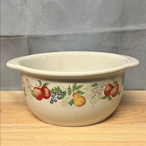 1 1/2 QUART CORNING CORELLE COORDINATES chutney pattern CASSEROLE DISH no lid